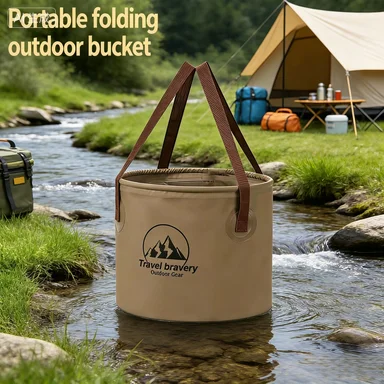 

Складное ведро для кемпинга на открытом воздухе, многофункциональное, большой вместимости, портативное, для рыбалки, телескопическое, автомобильное ведро для хранения