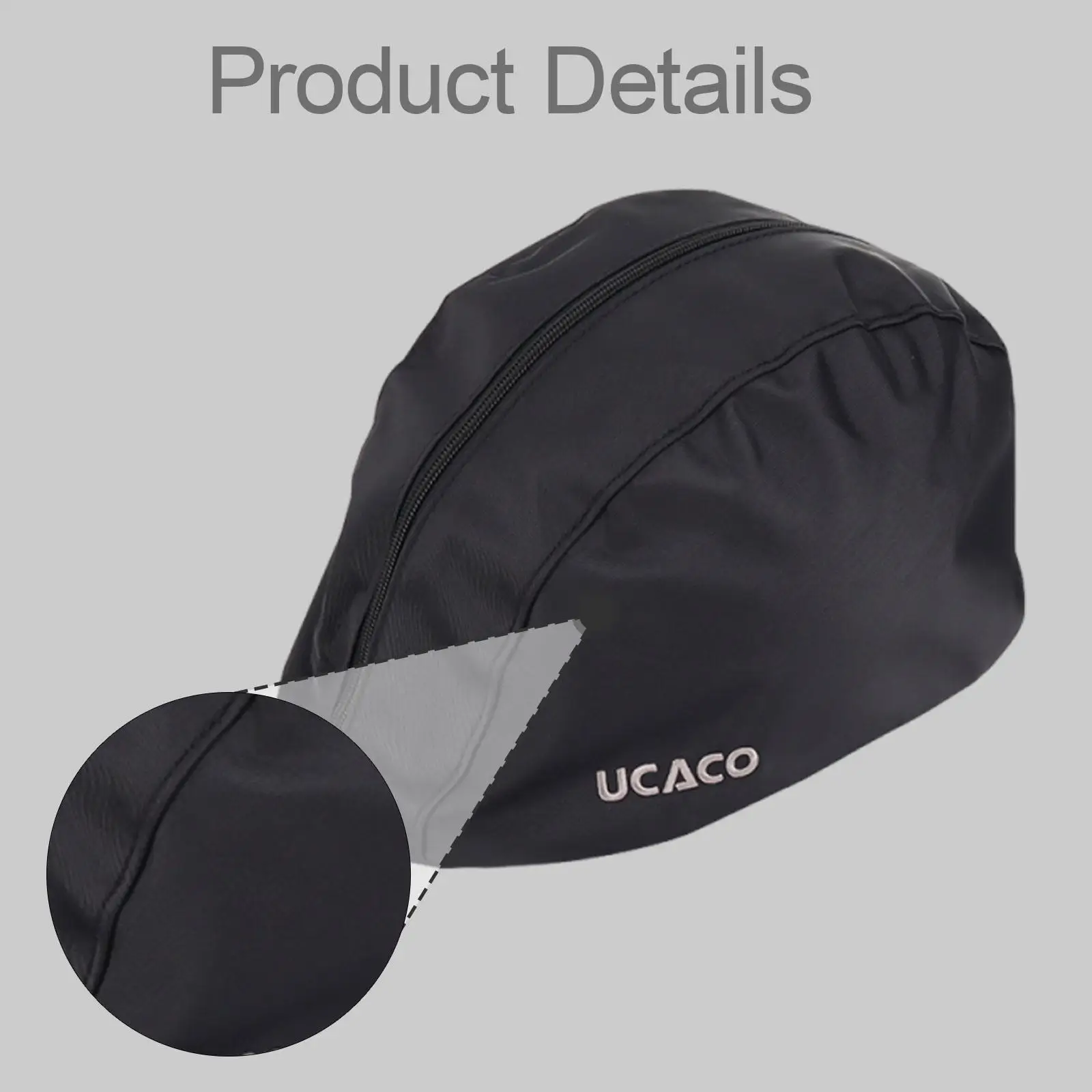 

Черная полиэстеровая сумка для хранения шлемов, сумка-переноска, держатель для шлема на молнии для мотоциклетного снаряжения и рюкзаков