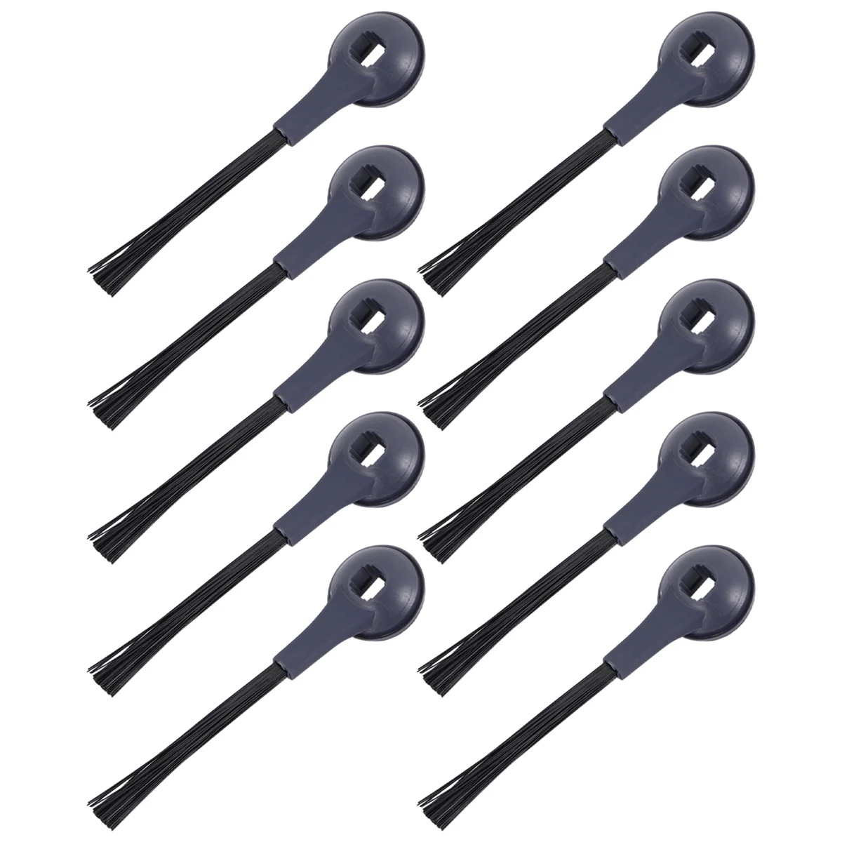 ABCD 10Pcs Side Brushes Replacement Compatible for Shark IQ Robot R101AE (RV1001AE), RV1100, RV1101, RV2011DRUS, RV912S, R100