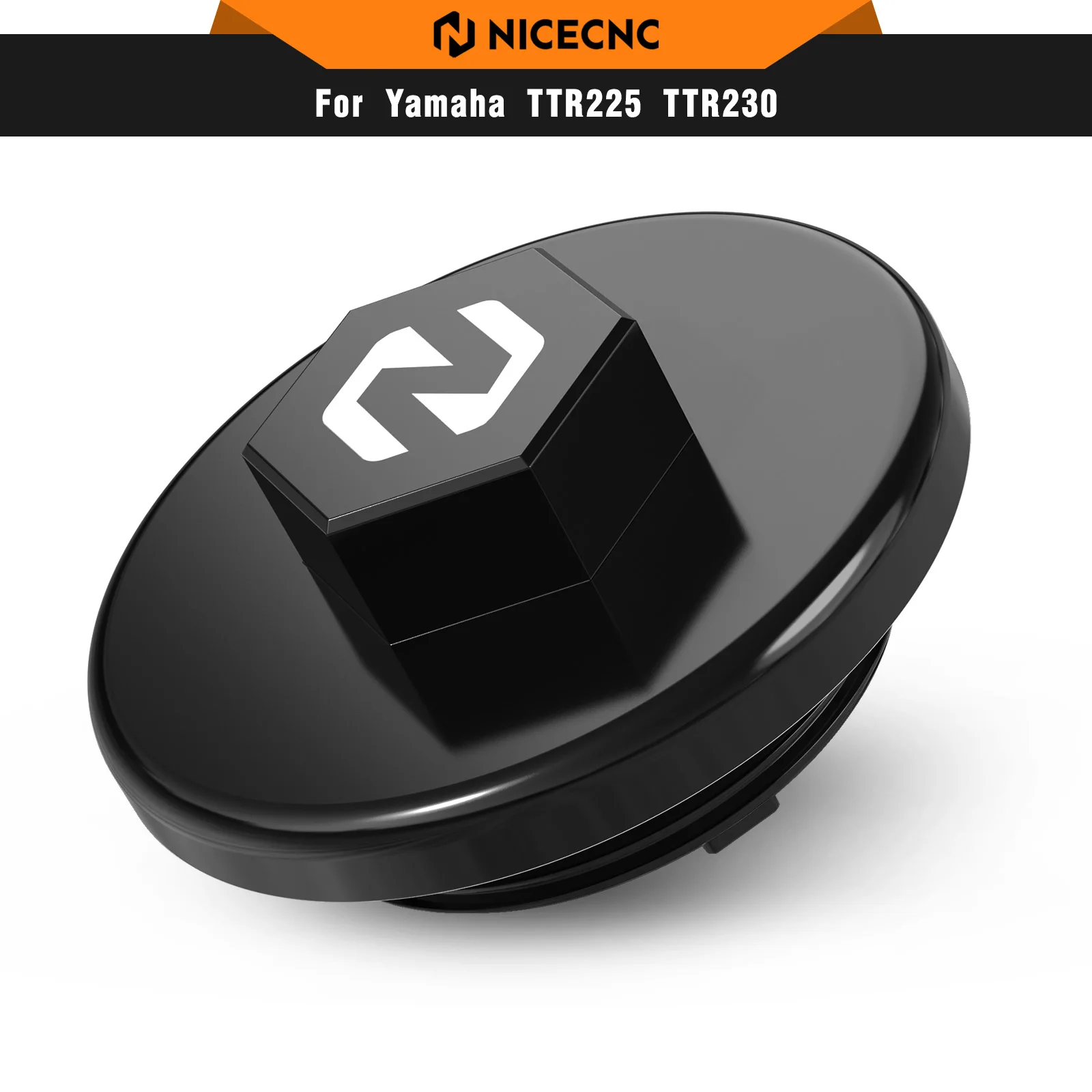 NICECNC para Yamaha TTR230 2005-2024 tapón de drenaje de aceite tapa de perno TTR225 1999-2004 TW200 2001-2023 Moto 4 YFM250 YFM200 YFM225 BW200