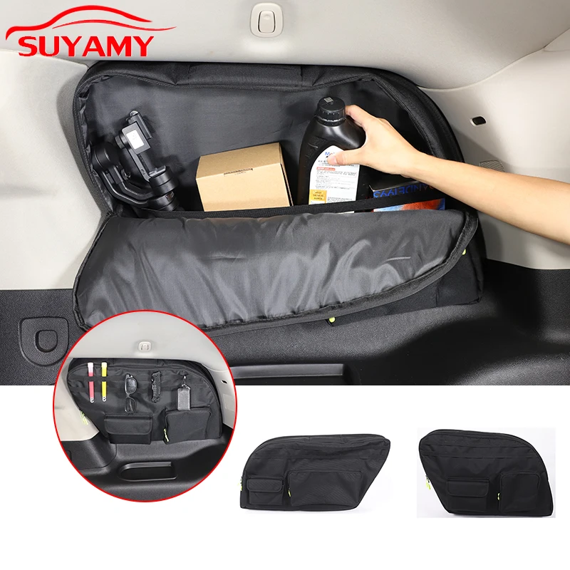 

Для Cadillac Escalade 2007-2014 багажник автомобиля, сумка для хранения на заднем боковом окне, органайзер, аксессуары для интерьера автомобиля