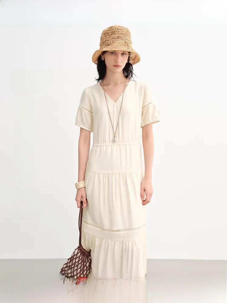 

Уникальная женская юбка-миди Dr. Summer 2025: новая модель, увеличенный размер, эффект «апельсинового пирога», для повседневной носки, стиль Hol...