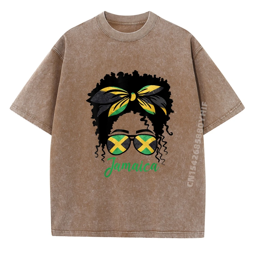 جامايكي جامايكا العلم فخر الأسود الأفرو فوضوي كعكة شحن مجاني البنود أدنى الأسعار تي شيرت الرجال غسلها التي شيرت الرجال خمر نمط #2