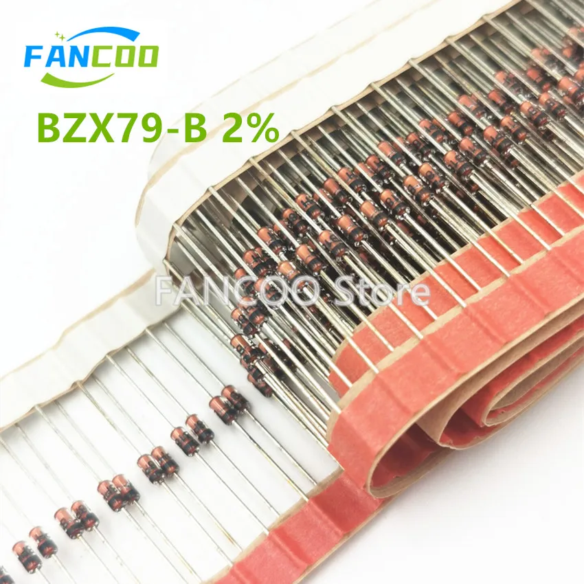 100Pcs Bzx79 0.5W D…