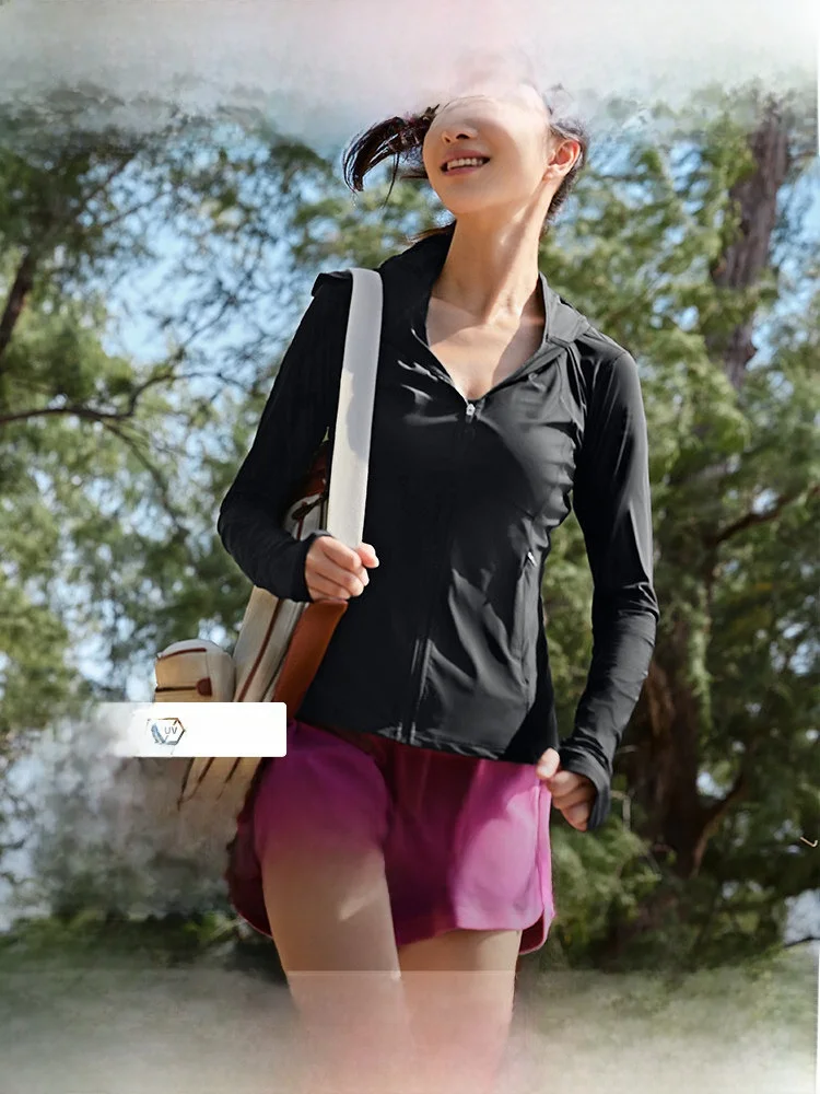 

Женская солнцезащитная одежда Bananain Ultra Model: быстросохнущая, влагоотводящая, из ледяного шелка, универсальная, для спорта и активного отдыха