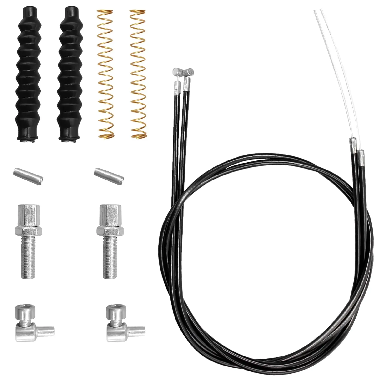 

Brake Cable Drive Rollator Replacement Parts for Walkers, Quick Repair Rollator Walker Parts with 45 Inch
