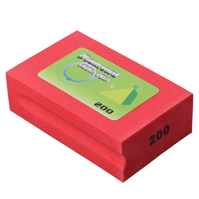 Máy đánh bóng tay bằng kim cương Chà nhám mài cho đá cẩm thạch bằng đá thủy tinh 60-400 Grit