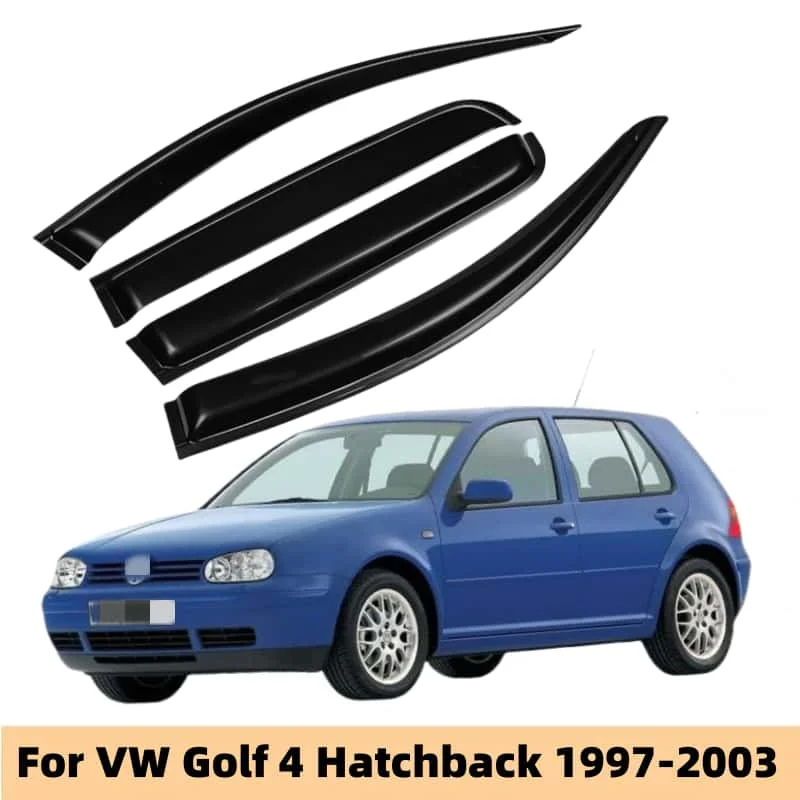 

Для VW Golf MK4 хэтчбек 1997 1998 1999 2000 2001 2002 2003 аксессуары для стайлинга автомобилей оконный козырек дефлектор дождезащитный чехол
