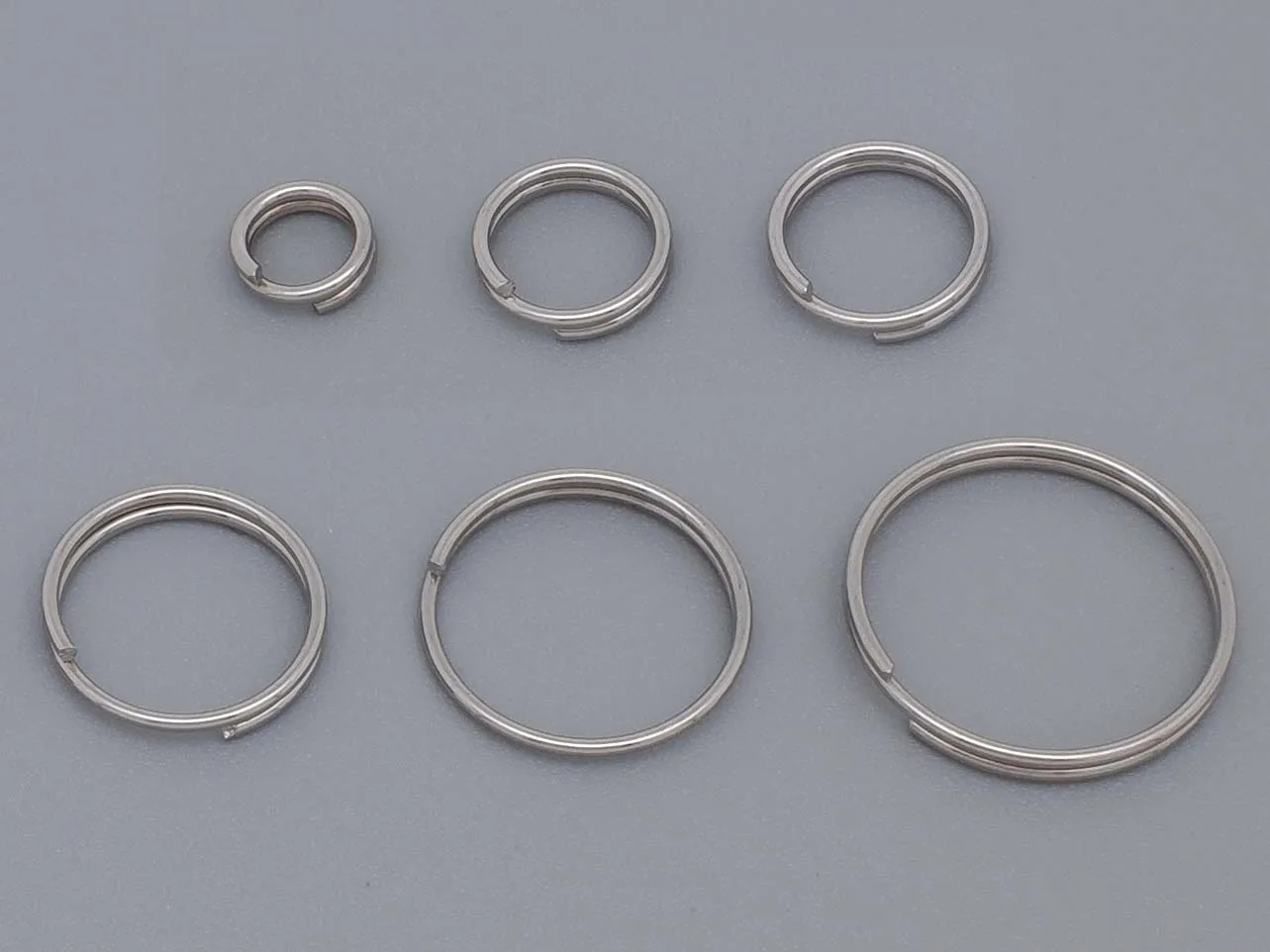 BULK 250/1000/S5000pcs Small Stainless Steel Split Rings 6/7/8/10/12/14mm Double Jump Metal Craft Jewelry Key Chains Findings