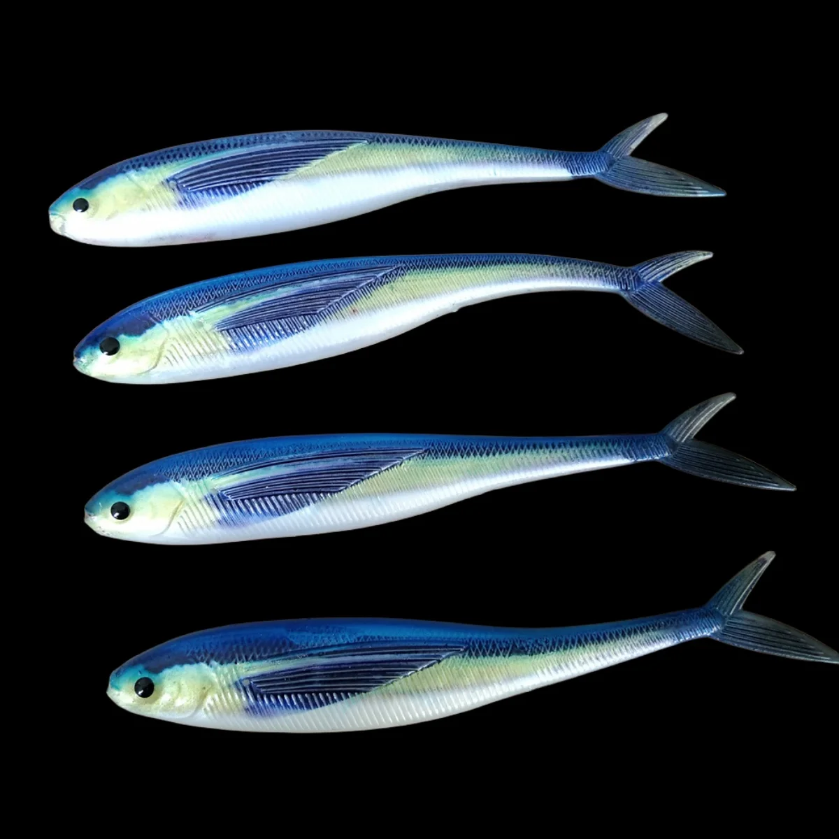 12pcs soft lure artificial bait big shads soft 12cm 11g material Soft baits for sea bass perch zander