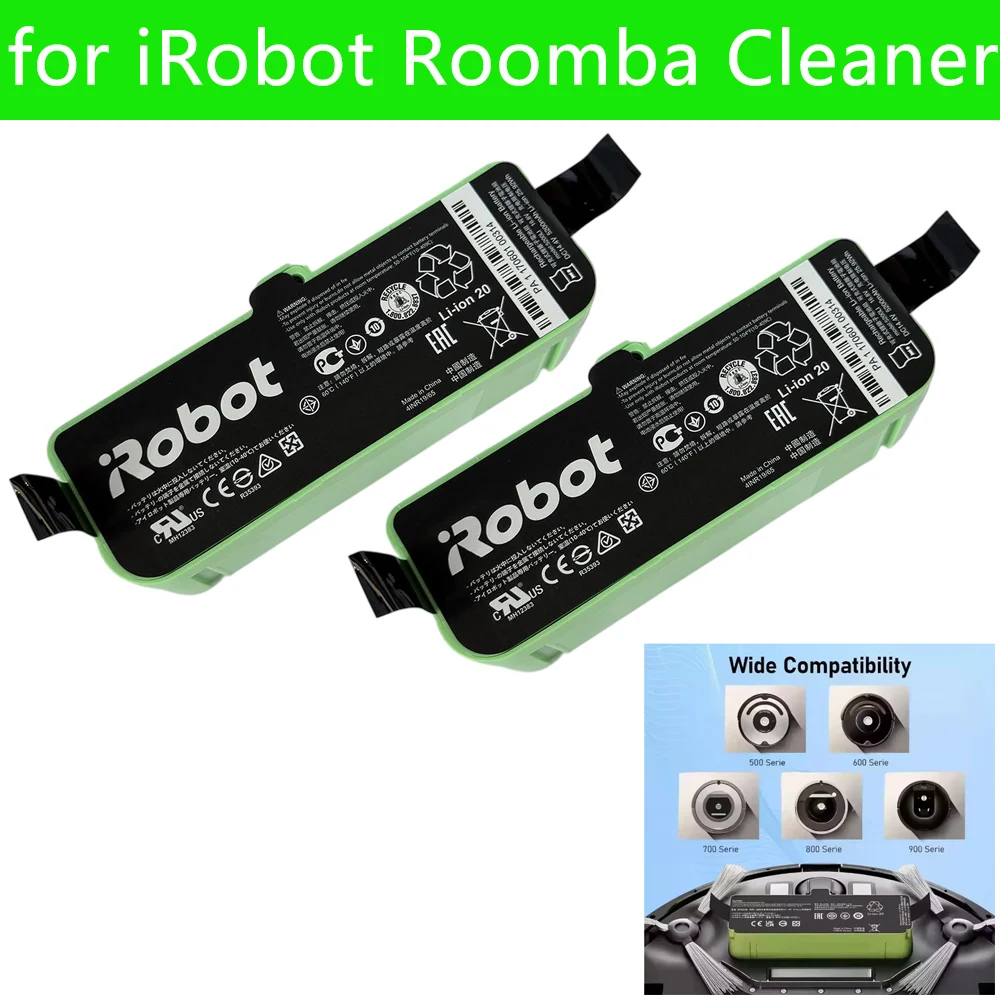

BatteriBatterie Li-Ion 14.4V pour nettoyeur iRobot Roomba 900 800 700 600 série 960 980 981 965 895 890 860 695 692 690 680 675