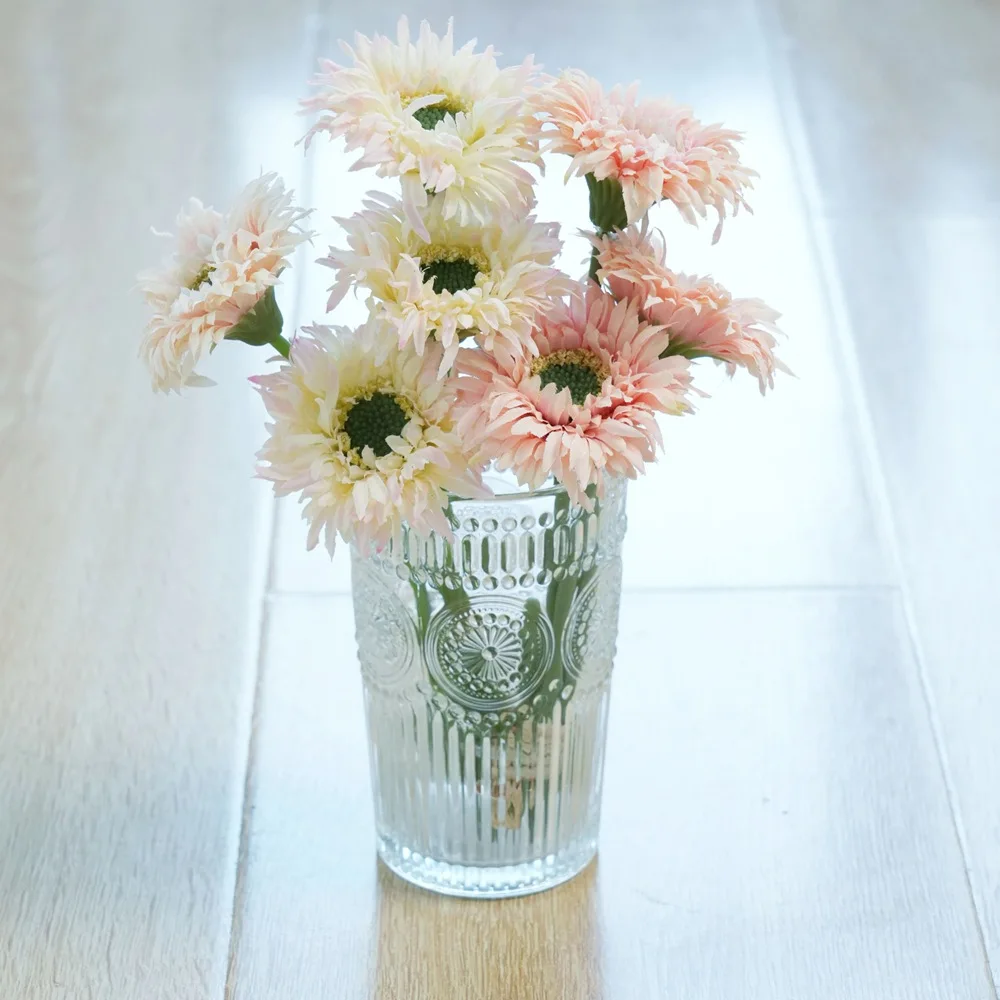 

15Pcs/lot Artificial Silk Flower Gerbera for Home Decoration Fake Flowers Daisy Bridal Bouquet Wedding Decor Party Table Floral