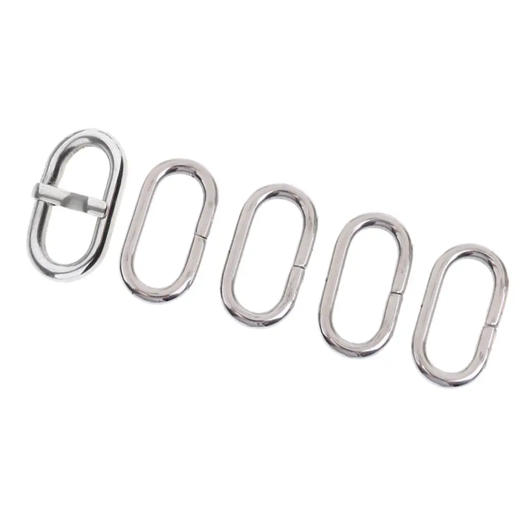 

Stainless Steel Watch Strap Buckle Rings Retainer Loop Holder for 18mm Watch Band Fastener Set