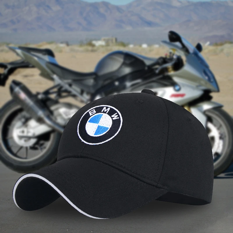 Motorcycle Duck Tongue Cap Hat Adjustable Casual Trucket Hat hip hop For BMW R1200GS GS F650 Car MOTO GP Racing F1 Baseball Cap