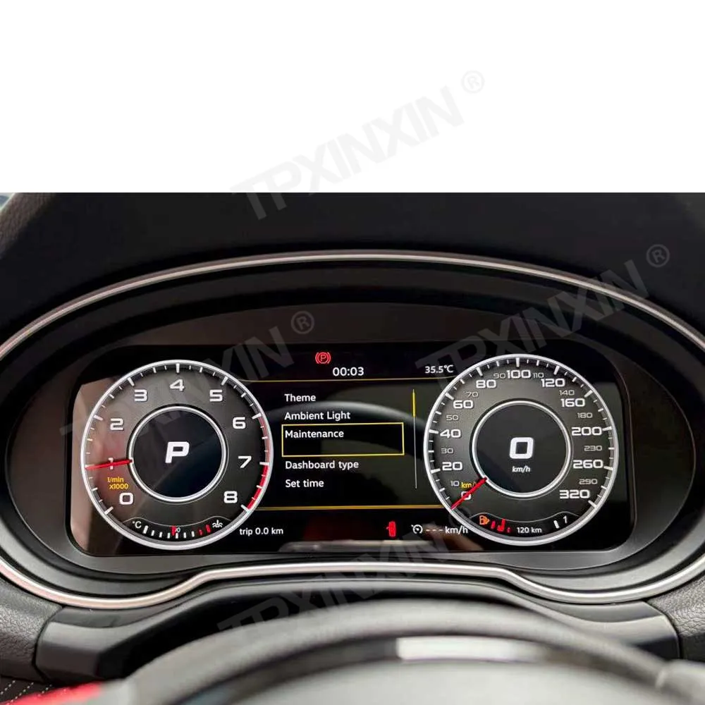 Aftermarket Digital Dashboard For Audi Q2 2016~2023 LCD Dashboard Multifunction Car Interior Refit Accessories Full LCD Digital