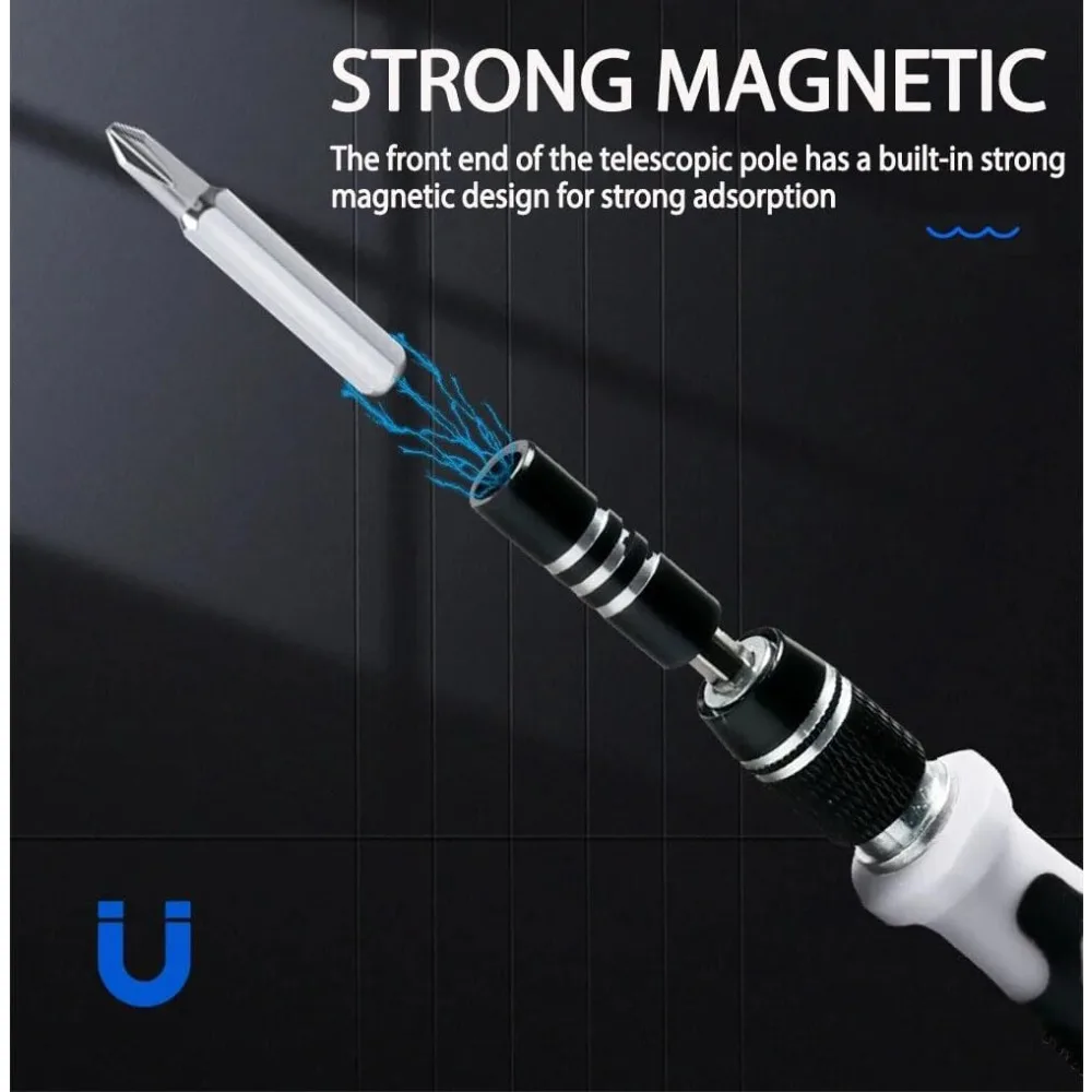 ชุดไขควงความแม่นยำ 115-in-1, ชุดเครื่องมือซ่อมแม่เหล็กขนาดเล็กแบบมืออาชีพ, ไขควงขนาดเล็กสำหรับโทรศัพท์, คอมพิวเตอร์, นาฬิกา, ฯลฯ