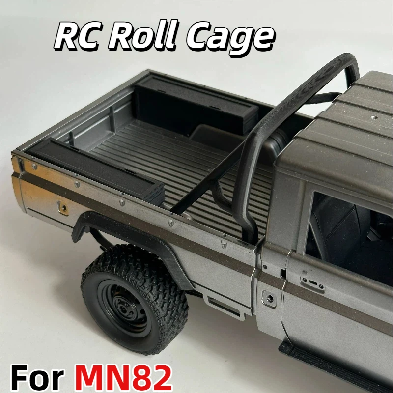 Rc Rock Crawler Roll Cage Mn82 V3 Exterior Upgrade Decoration Accessories For 1/12 Scale Rc Climbing Truck Hobby Enthusiasts