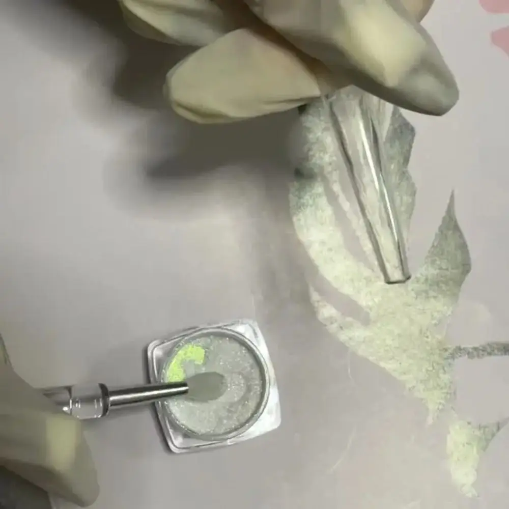 Gel Brush & Picker Nail Arts Silicone Applicator Stick Nail Brush Tool Spatula Stick Nail Art Brushes Manicure Tools