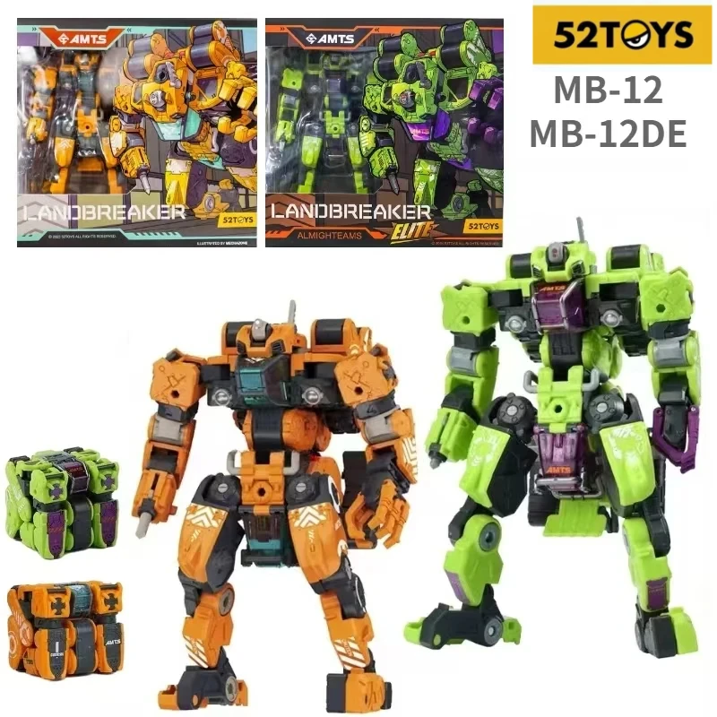 In Voorraad Vervorming Robot Omzetten in Mecha en Kubus Actiefiguren Speelgoed Originele 52 SPEELGOED MEGABOX MB-12 MB-12DE LANDBREAKER