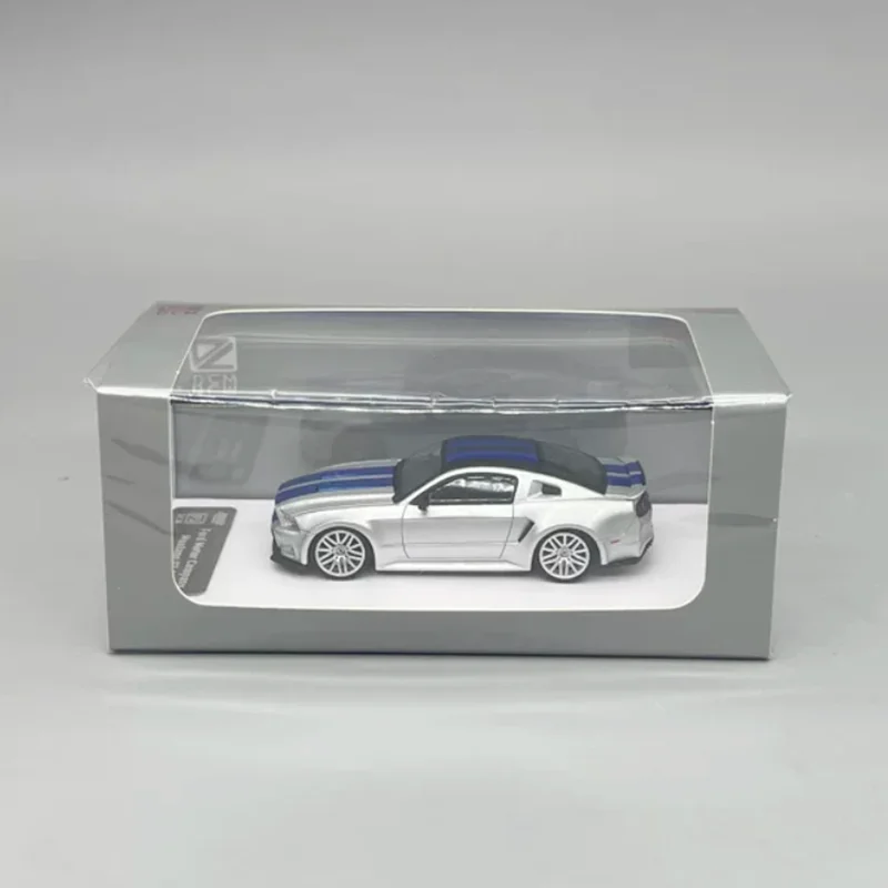 DCM Diecast 1:64 Scale Mustang 2014 Modified NFS Alloy Simulation Car Model Collection Souvenir Ornaments Display Holiday Gift