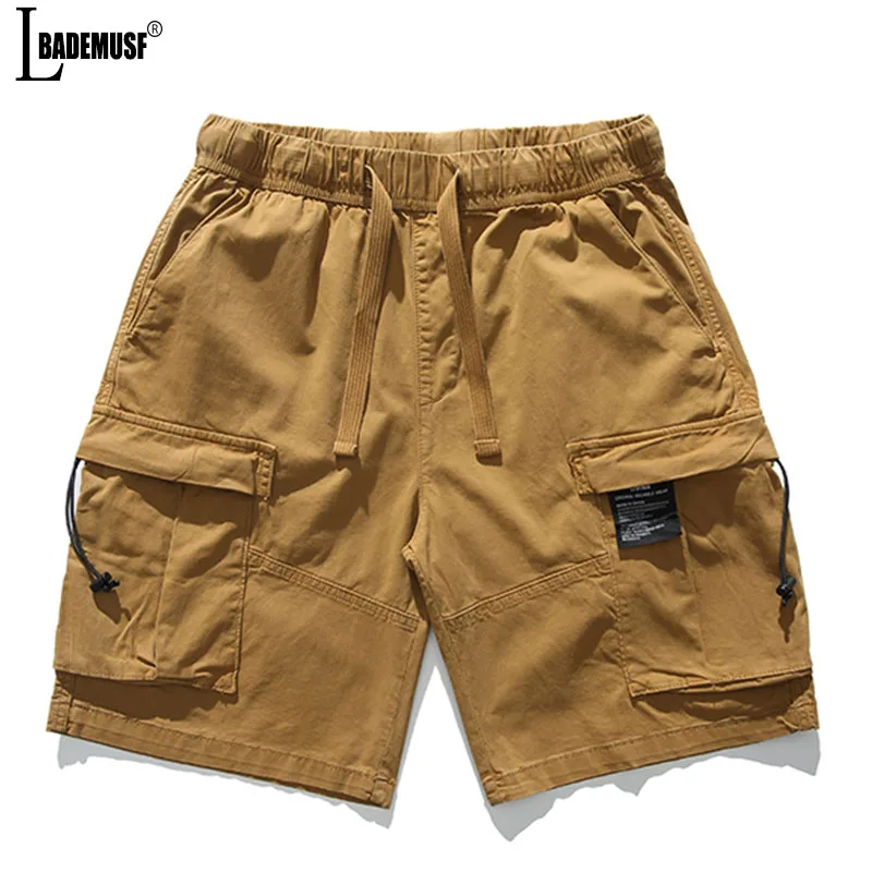 Summer Men Harajuku Street Cargo Shorts 2024 Running Body Building New Outdoors Basketball Motion Breathable Comfort Shorts Men