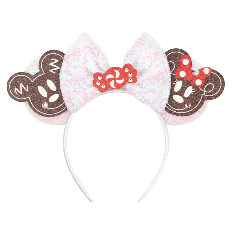 Mickey-Haarschmuck Schleifen-Haarband Freizeitpark-Feiertags-Haarband Haaraccessoire – Detail 13