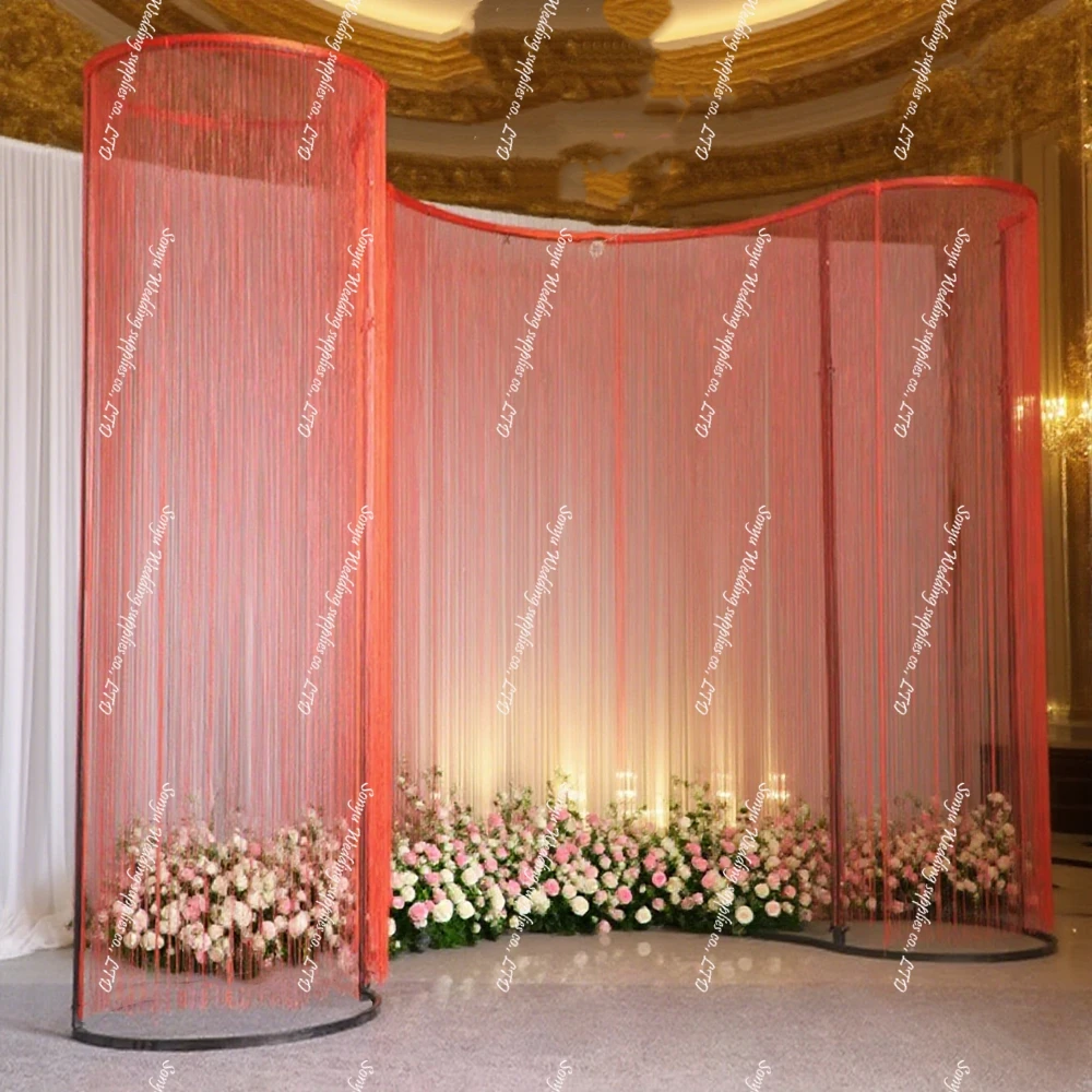 

NO flowers)Wedding Stage Backdrop Decoration metal Arch without Artificial Flower stand Set