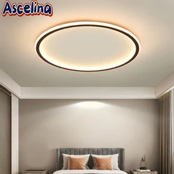 Slim LED Ceiling Light Minimalist 50/60/80cm Round Light For Living Room Bedroom Study Room Villa Indoor Illumination Fixtures