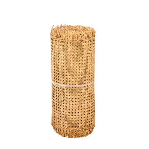 Natural Indonesian Real Rattan Wicker Cane Webbing Roll Furniture Chair Table Repair Material Cabinet Door Ceiling Wall Decor