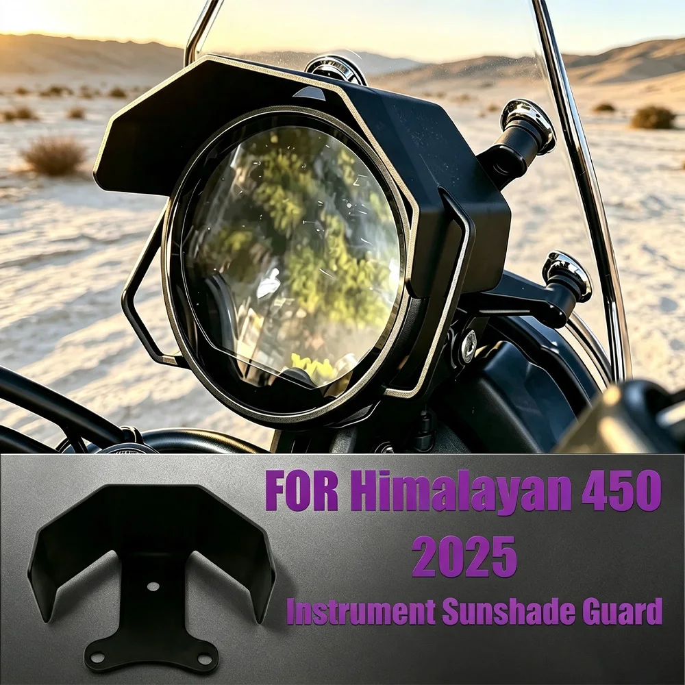 Himalayan 450 Motorcycle Sun Visor Cover Sunshade Guard  2025 Instrument Screen Protection For Royal Enfield Himalayan450