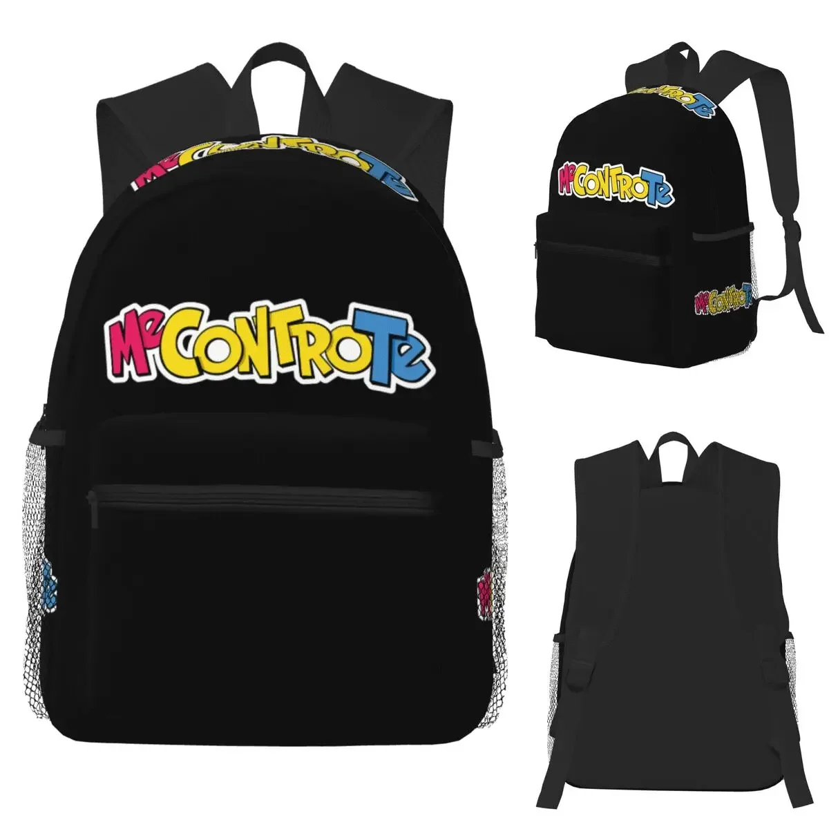 

Me Contro Te Student Backpack School Bag Hiking Travel Daypack for Men Women Fashion Bookbag Shoulder Bags
