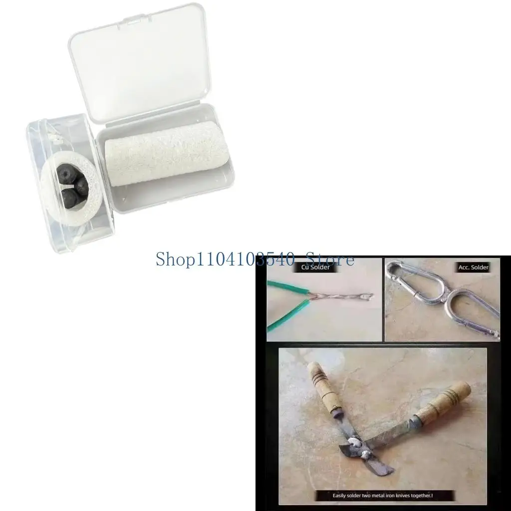 02DC Routine DIY Metal Repair Sticks with Tapered Ends, Low-Temperature Joining Sticks for Daily Hardware Care Needs