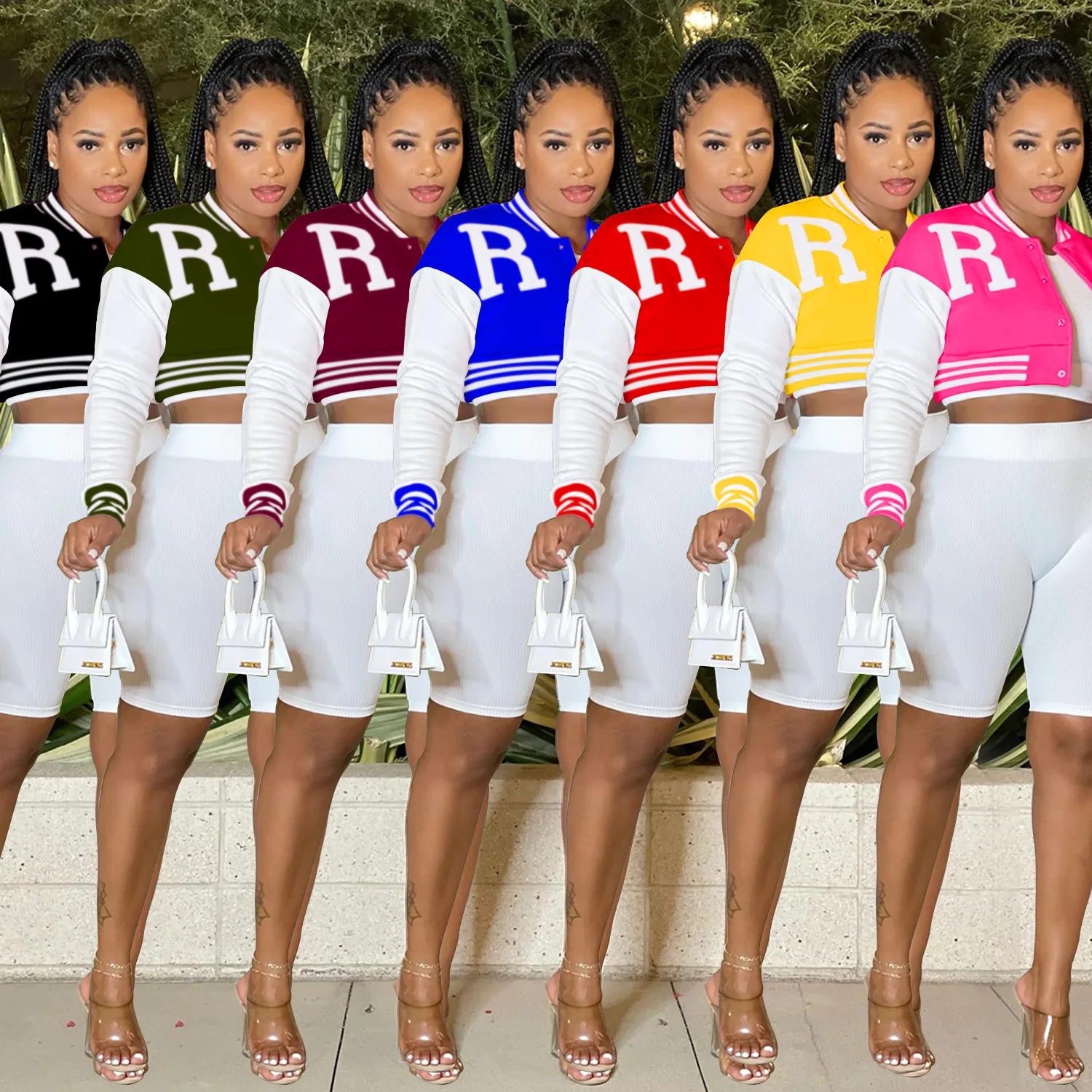 

Женский балетный танцевальный костюм для взрослых по индивидуальному заказу, европейская и американская модная женская укороченная куртка с длинными рукавами, большие размеры