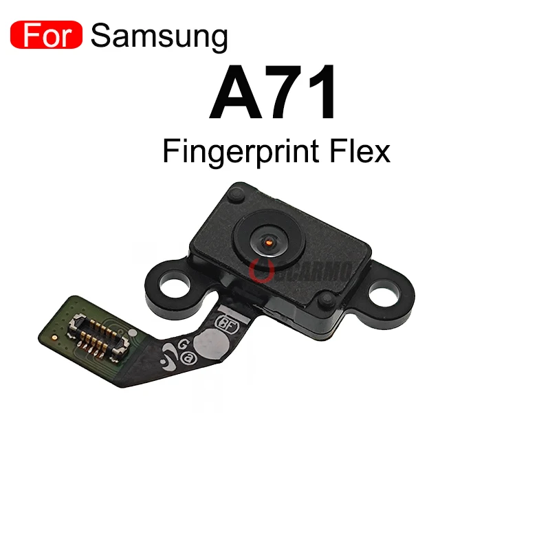 For Samsung GALAXY A90 A51 A70S A31 A30s A41 A71 Under Screen Touch ID Home Button Fingerprint Sensor Flex Cable Replacement