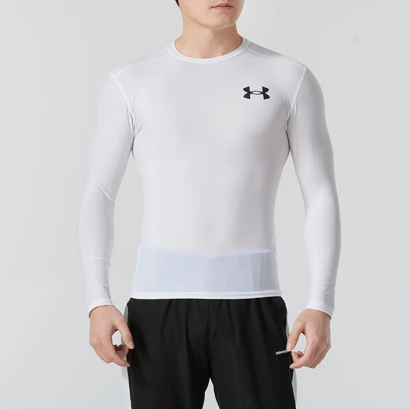 

Under Armour T-Shirt Men's Sportswear Fitness Training Weightlifting Workout Compression Long-Sleeve Pullover Top 1387696-100