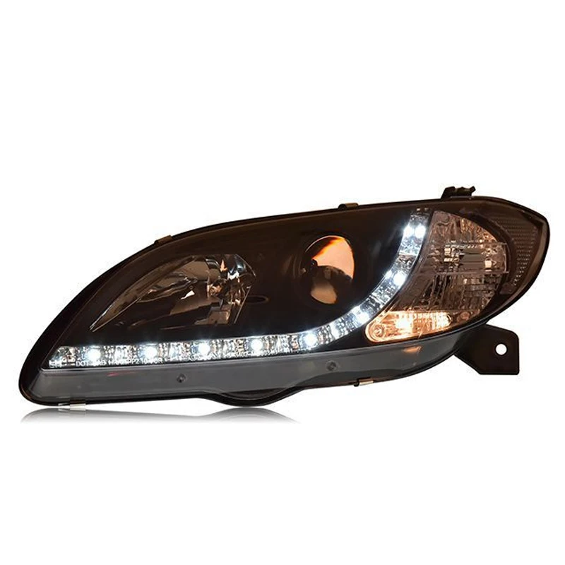 المصباح لمازدا 3 Mazda3 2006-2012 المصابيح الأمامية ترقية LED DRL الإسقاط بدوره إشارة الجبهة مصباح اكسسوارات السيارات #3