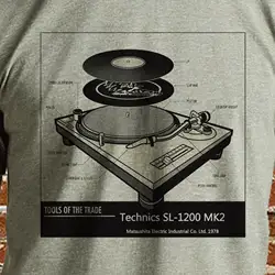 Camiseta Technics SL 1200 MK2