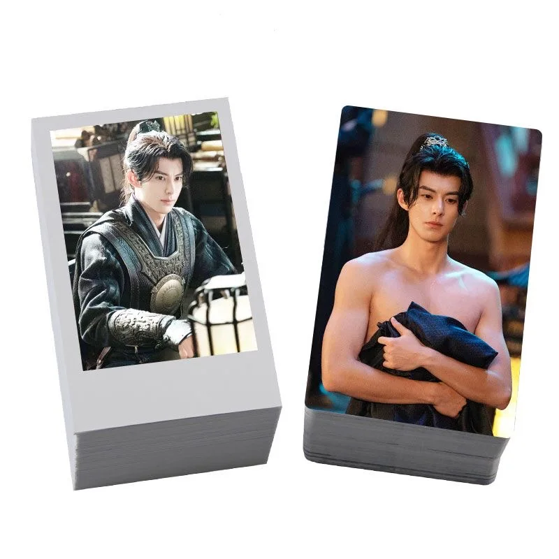 100 قطعة لا تكرار ديلان وانغ هيدي تيان Xiwei HD ملصق لومو بطاقات التلفزيون حراس دافينغ صور الدراما ستيلز ملصقات بطاقات ذاتية الصنع