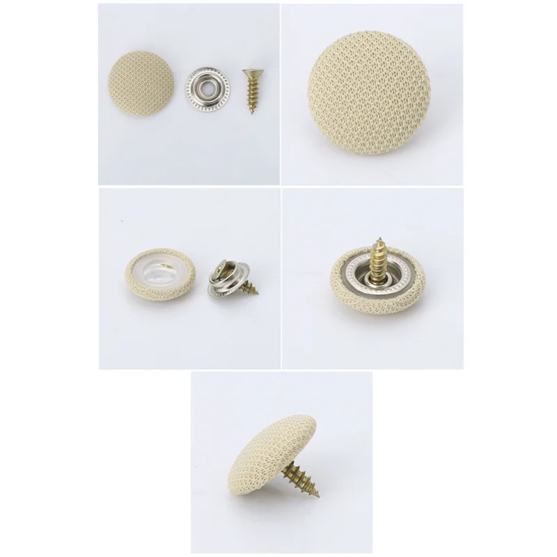 

180 шт., комплект для ремонта накладки на крышу «сделай сам», фиксирующий провисающий винт с пряжкой подшивки, без клея, винт для ремонта потолка грузовика, бежевый