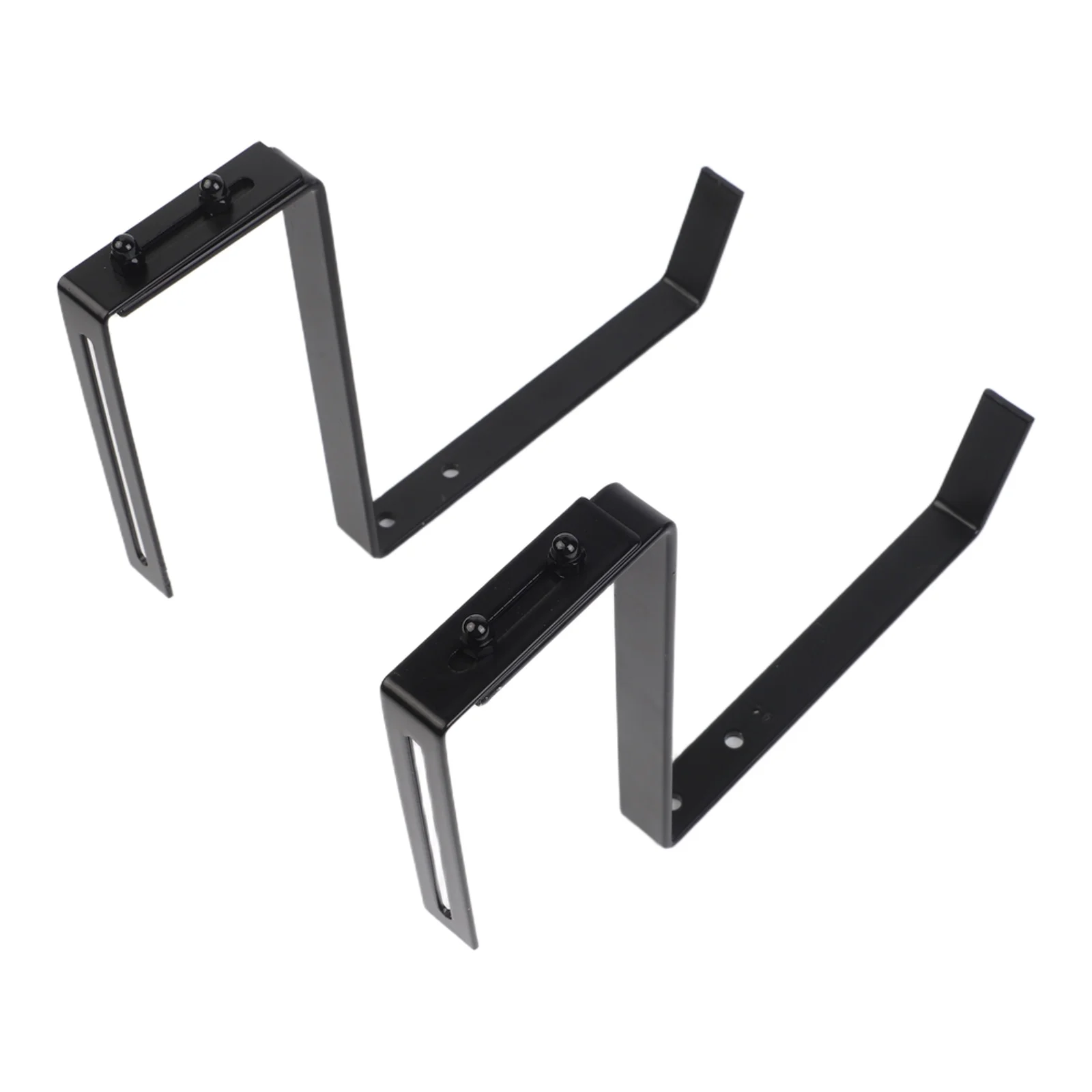 Adjustable Iron Flower Pot Support Bracket for Balcony Railings No Drilling Installation Space Saving Vertical Garden Solution
