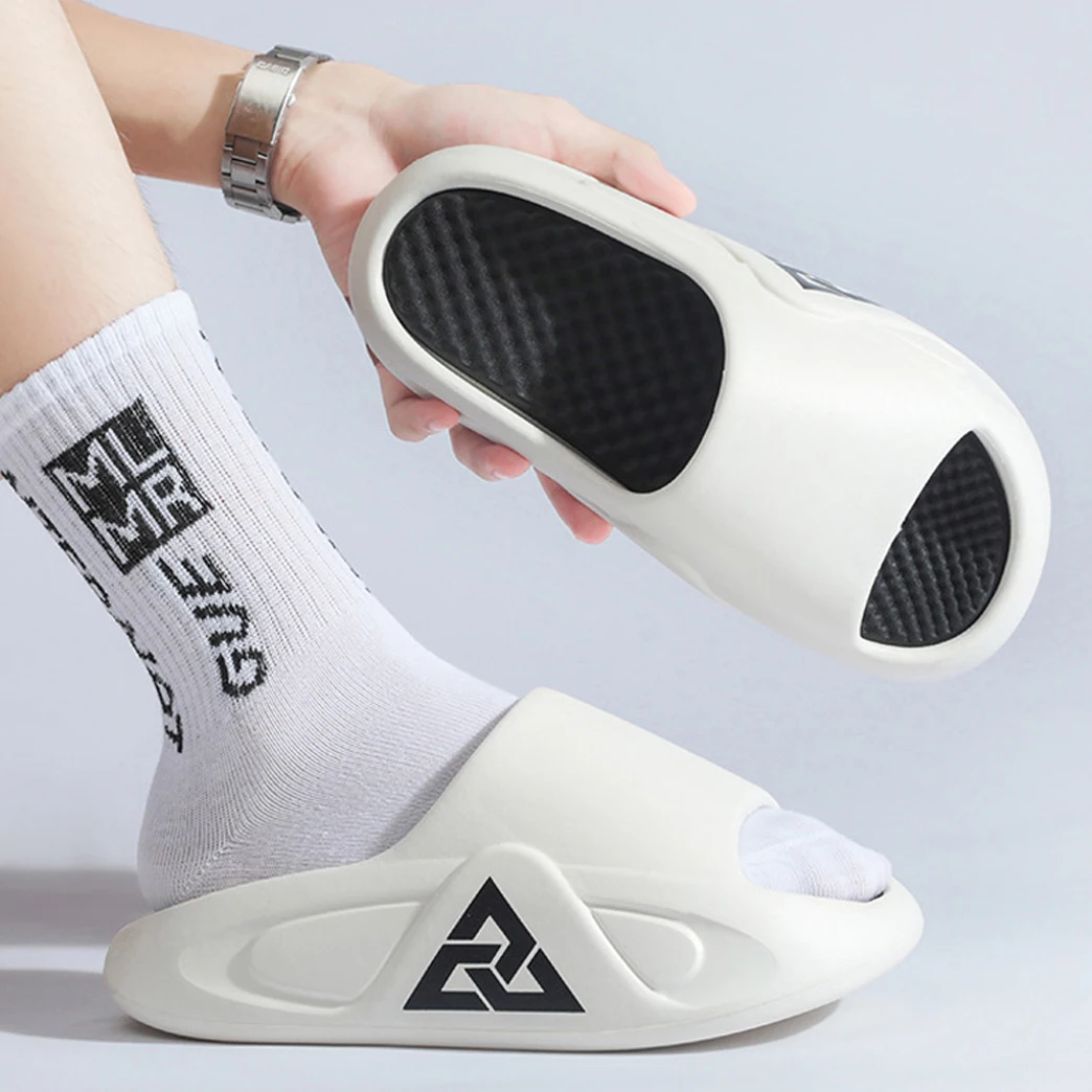 

Мужские повседневные тапочки на мягкой воздушной подушке, сандалии из ЭВА на очень толстой подошве, модные шлепанцы, уличная обувь, летние сандалии Hombre