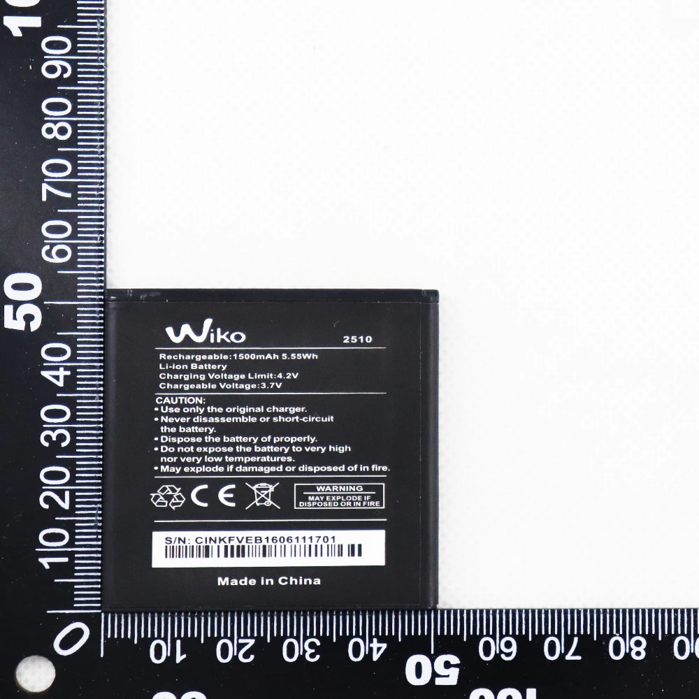 1500mAh 2510 Batterie Bateria Batterij For WIKO 2510 Battery