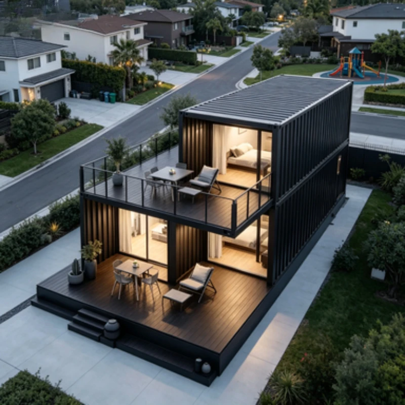 Foldable Container Cabin, Stackable