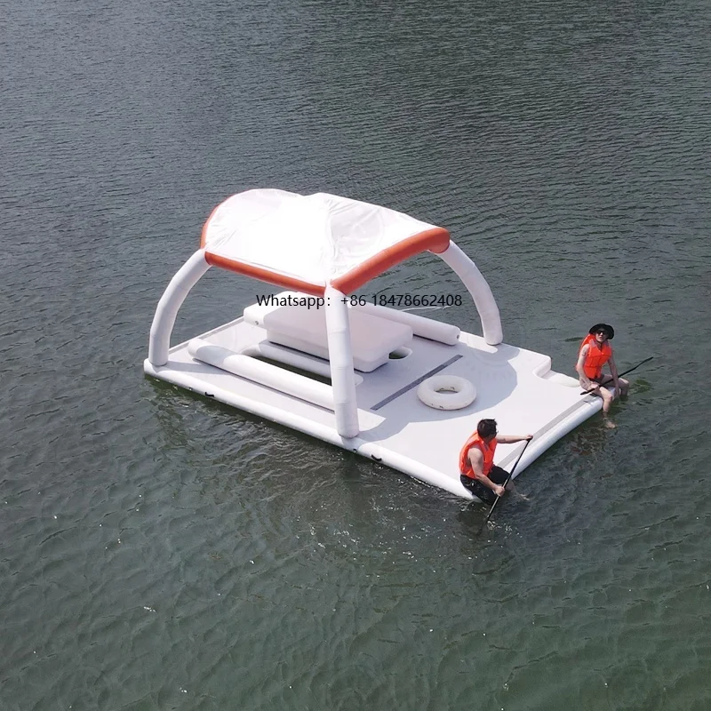 

Large Floating Inflatable Water Parks for Summer Funny Park Water Play Equipment