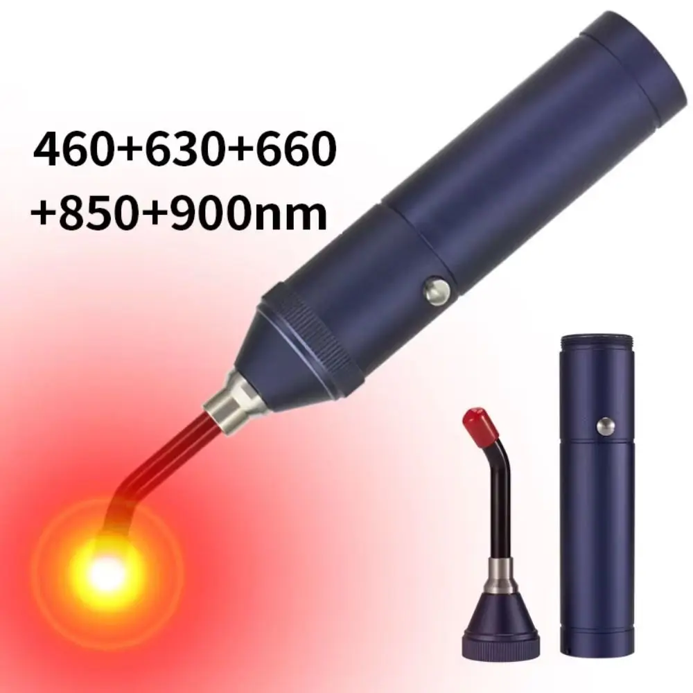 850nm Red Light Heat Application Blue Light Skin Care Wand Handheld Portable Oral Cavity Flashlight Overall Skin Health
