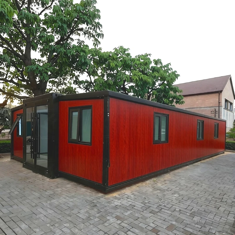 Casa Plegable Prefabricada, Casa Contenedor Expandible de 20 y 40 Pies, Casa Móvil de Lujo Prefabricada, Casas Prefabricadas, Almacenamiento