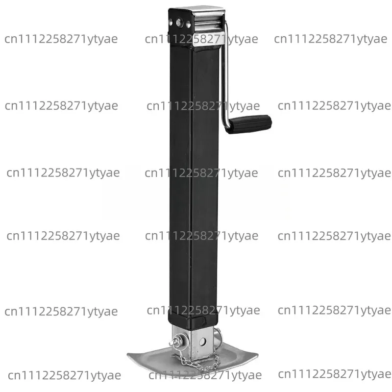 8000 lb double section lift hand jack trailer  flat support legs trailer accessories support frame