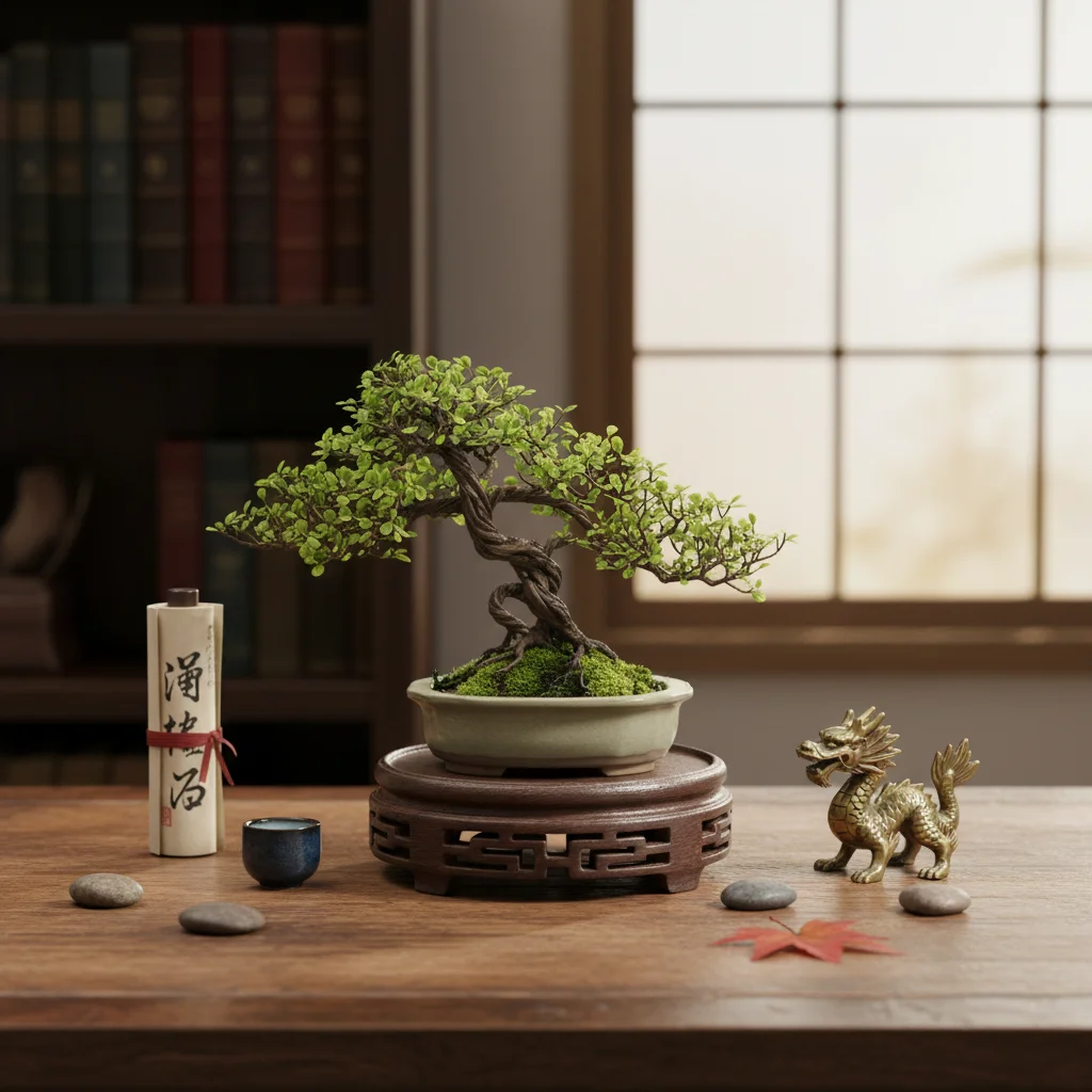 Exquisite Miniature Round Wood - Coffee Tea Display recension och pris