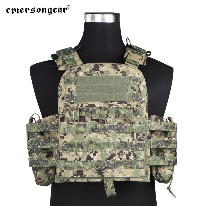 Emersongear para ncpc colete tático placa transportadora molle proteção ao ar livre airsoft caça corpo pesado guarda armadura 11.11 vendas