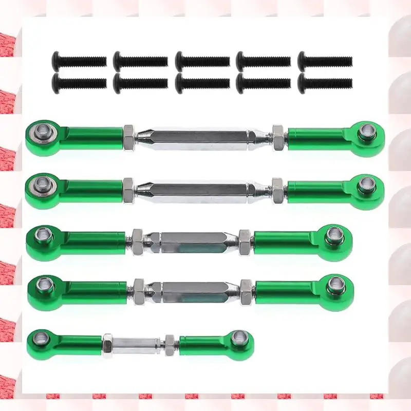 ABGN 5 шт. металлический стержень сервопривода для VRX Racing RH1043 RH1045 RH1043SC RH1045SC RH817 RH818 детали для обновления радиоуправляемого автомобиля